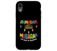 Ramadán Mubarak 30 Días de Bendición Ayuno Islámico Carcasa para iPhone XR
