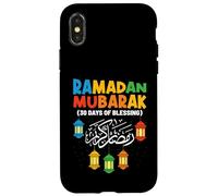 Ramadán Mubarak 30 días de bendición ayuno musulmán Carcasa para iPhone X/XS