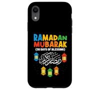 Ramadán Mubarak 30 días de bendición ayuno musulmán Carcasa para iPhone XR