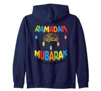 Ramadán Mubarak 30 días de bendición Ayuno Ramadán musulmán Sudadera con Capucha