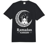 Ramadán Mubarak Feliz Ayuno Luna Creciente Islámico Musulmán Comfort Colors Adult Heavyweight T-Shirt