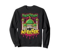 Ramadán Mubarak Mezquita Festival Islámico Festividad Islam musulmán Sudadera