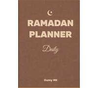 Ramadan Planner - Marron chalereux: Carnet intemporel -30 jours avec versets du Coran, objectifs spirituels et bilan quotidien du jeûne