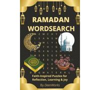RAMADAN WORDSEARCH BOOK: 40 Faith-Inspired Puzzles with Reflections for a Peaceful & Meaningful Ramadan