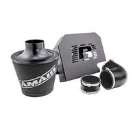 Ramair Filters SR-225-BK-ECU Kit de inducción de rendimiento con soporte de reubicación ECU y mangueras de silicona, negro