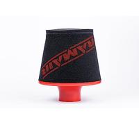 Ramair - Filtro de aire de espuma de inducción de aluminio, universal, 90 mm, cuello exterior