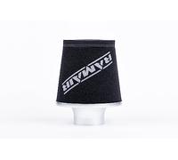 Ramair - Filtro de cono universal con base de aluminio, cuello de 63 mm de diámetro exterior, 150 mm de ancho