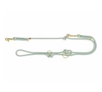 Ramal ajustable para perro Trixie Soft Rope Verde Menta S S/XL