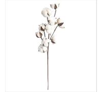 Ramas artificiales de algodón de aspecto natural 10 cabezas para un estilo elegante del hogar y del acontecimiento