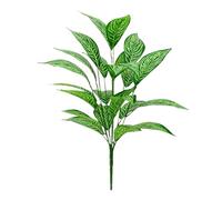 Ramas Artificiales Plantas artificiales de magnolia 76 cm y 26 hojas, árbol tropical, rama palmera falsa, hoja baniano plástico, monstera for decoración del hogar el jardín(76cm 26leaveshuaban)