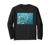 Ramas con Almendro en Flor de Vincent Van Gogh (1890) Manga Larga