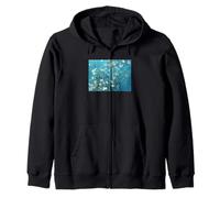 Ramas con Almendro en Flor de Vincent Van Gogh (1890) Sudadera con Capucha