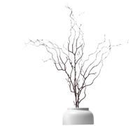 Ramas de árbol de imitación: ramita de plástico con Forma de asta de 47, 2 Pulgadas, Seca Artificial para arreglos Florales