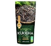 Ramas de té verde tostado Kukicha orgánico 80 g