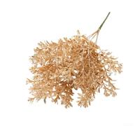 Ramas Doradas Falsas 84cm 5 Tallos Flexibles(GoSky Grass) | 5 tallos flexibles, 84cm longitud total, para ideal centros de para mesa, bodas, arreglos florales personalizados