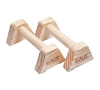 RAMASS Fitness Barras Paralela, Push Up Bars, Mini Parallettes De Madera, Barras De Gimnasia, Calistenia