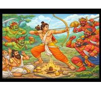 Ramayana Colouring Book Part 1