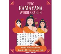 Ramayana Word Search Puzzles: Large Print | 60 Full Page Puzzles on Ramayana Characters, Themes, and Symbols | 8.5x11 Inches | Perfect for Adults as a ... Perfect Gift for Indian Mythology Enthusiasts