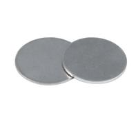 RAMBEX Placa De Hoja Redonda De Acero Inoxidable, Diámetro 34mm 35mm Disco Pequeño Sólido, Espesor 1,3mm 1,8mm 2,7mm, Junta Circular Sin Orificio (Size : 34mm*1.3mm 3pcs)