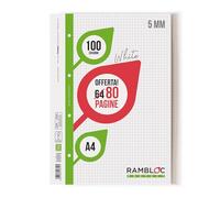 RAMBLOC Recambio Reforzado 21 x 29 80pg 100 g 5 mm FSC 4 Piezas (160 Fg)