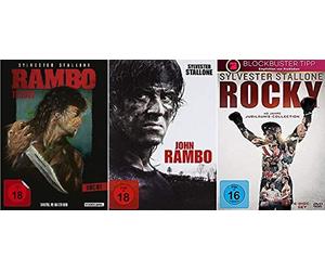 Rambo 1-4 + Rocky 1-6 [DVD Set] Best of Sylvester Stallone Package