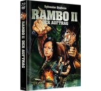 Rambo 2 - Der Auftrag - Mediabook Cover A- Limitiert auf 666 Stück [Alemania] [Blu-ray]