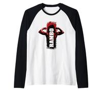 Rambo III - Cinta Adhesiva para Atar la Cabeza Camiseta Manga Raglan