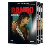 Rambo - La Trilogia (4K UHD + Blu-ray) Pack 3 peliculas: Acorralado Parte I / Acorralado Parte II / Rambo III