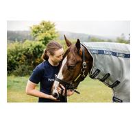 Horseware Ireland Rambo® Protector Neck Cover, Silver/Navy & White & Beige - M Horseware Ireland