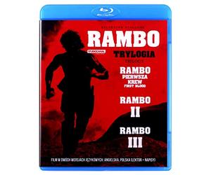 Rambo Trilogy: Rambo First Blood / Rambo II / Rambo III [3Blu-Ray] [Region B] (IMPORT) (No hay versión española)