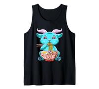 Ramen Baphomet Cute Pastel Goth Noodle Soup Anime Camiseta sin Mangas