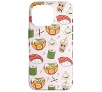 Ramen Bowl Sushi Boba Noodle Kawaii Japanese Food Cute Carcasa para iPhone 16 Pro