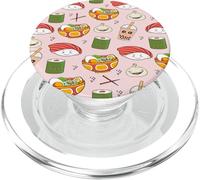 Ramen Bowl Sushi Boba Noodle Kawaii Japanese Food Cute PopSockets PopGrip para MagSafe