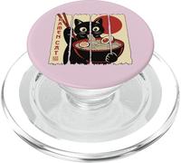 Ramen Cat - Divertido diseño de Gato japonés para Amantes de los Fideos PopSockets PopGrip para MagSafe
