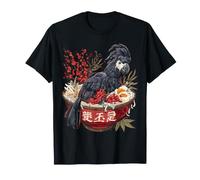 Ramen Comer Cacatúa Camiseta