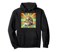 Ramen de pangolín lindo amante de los fideos del arte japonés pop Sudadera con Capucha