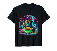 Ramen de pato Kawaii Artwork Duck Noodle Art Ramen Fideos Camiseta