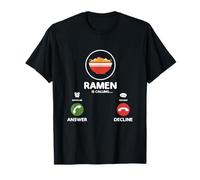 Ramen está llamando divertido diseño de teléfono de comida Camiseta