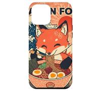 Ramen Fox Cute Japanese Noodle Lover Retro Anime Kawaii Ezo Carcasa para iPhone 12 Pro MAX