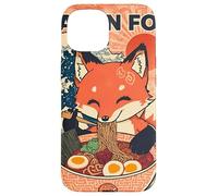 Ramen Fox Cute Japanese Noodle Lover Retro Anime Kawaii Ezo Carcasa para iPhone 15