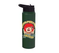 Ramen Fuels The Genius Asiancooking Udonnoodles Almuerzo Asiático Stainless Steel Insulated Water Bottle