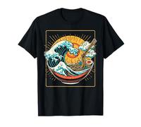 Ramen Great Wave Comida Japonesa Arte de Fideos para Hombres, Mujeres y niños Camiseta
