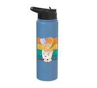 Ramen instantáneo ramen lindo taza de ramen sonriente fideos Stainless Steel Insulated Water Bottle