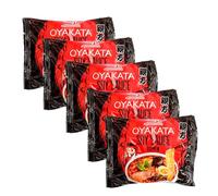 Ramen instantáneo salsa de soja 83 g Pack 5 unidades fideos japoneses estilo shoyu no picante comida rápida para casa oficina