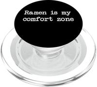 Ramen is my comfort zone Funny Ramen Minimalista Escritura PopSockets PopGrip para MagSafe