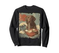 Ramen japonés para Perros Chesapeake Bay Retriever Sudadera