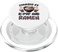 Ramen K-Pop impulsado por Ramen y K-Pop Heart K Pop PopSockets PopGrip para MagSafe