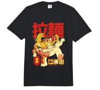 Ramen Kaiju Noodle Monster Japanese Foodie Anime Manga Love Comfort Colors Adult Heavyweight T-Shirt