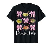 Ramen Life - Arco de Coqueta para Almuerzo instantáneo con Fideos japoneses Camiseta