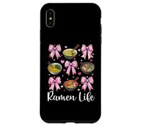 Ramen Life - Arco de Coqueta para Almuerzo instantáneo con Fideos japoneses Carcasa para iPhone XS MAX